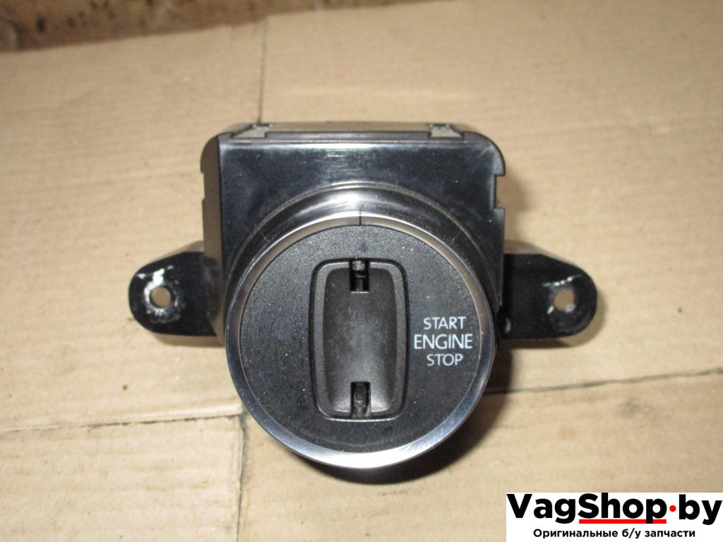 замок зажигания Volkswagen Touareg 2 поколение 2013, 3.6 л., FSI, CGR, бензин, АКПП, серый, внедорожник 5 дв., полный привод, 7P6905843C - фото №1