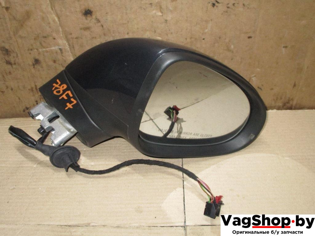 зеркало наружное правое Volkswagen Touareg 2 поколение 2013, 3.6 л., FSI, CGR, бензин, АКПП, серый, внедорожник 5 дв., полный привод - фото №1