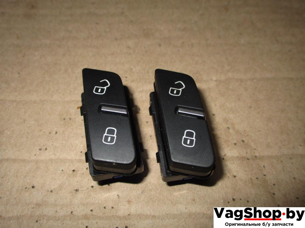 кнопка центрального замка Volkswagen Touareg 2 поколение 2013, 3.6 л., FSI, CGR, бензин, АКПП, серый, внедорожник 5 дв., полный привод, 7P6962126A - фото №1