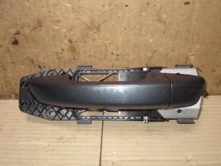 ручка наружная передняя левая Volkswagen Touareg 2 поколение 2013, 3.6 л., FSI, CGR, бензин, АКПП, серый, внедорожник 5 дв., полный привод