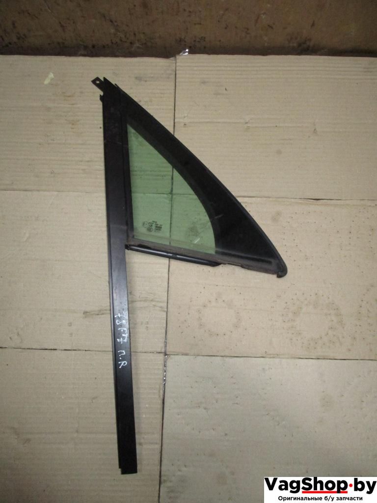 стекло двери передней правой Volkswagen Touareg 2 поколение 2013, 3.6 л., FSI, CGR, бензин, АКПП, серый, внедорожник 5 дв., полный привод - фото №1