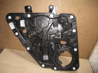 стеклоподъемник электрический задний левый Volkswagen Touareg 2 поколение 2013, 3.6 л., FSI, CGR, бензин, АКПП, серый, внедорожник 5 дв., полный привод