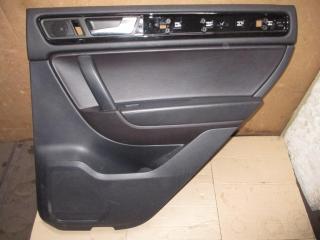 обшивка двери задняя правая Volkswagen Touareg 2 поколение 2013, 3.6 л., FSI, CGR, бензин, АКПП, серый, внедорожник 5 дв., полный привод