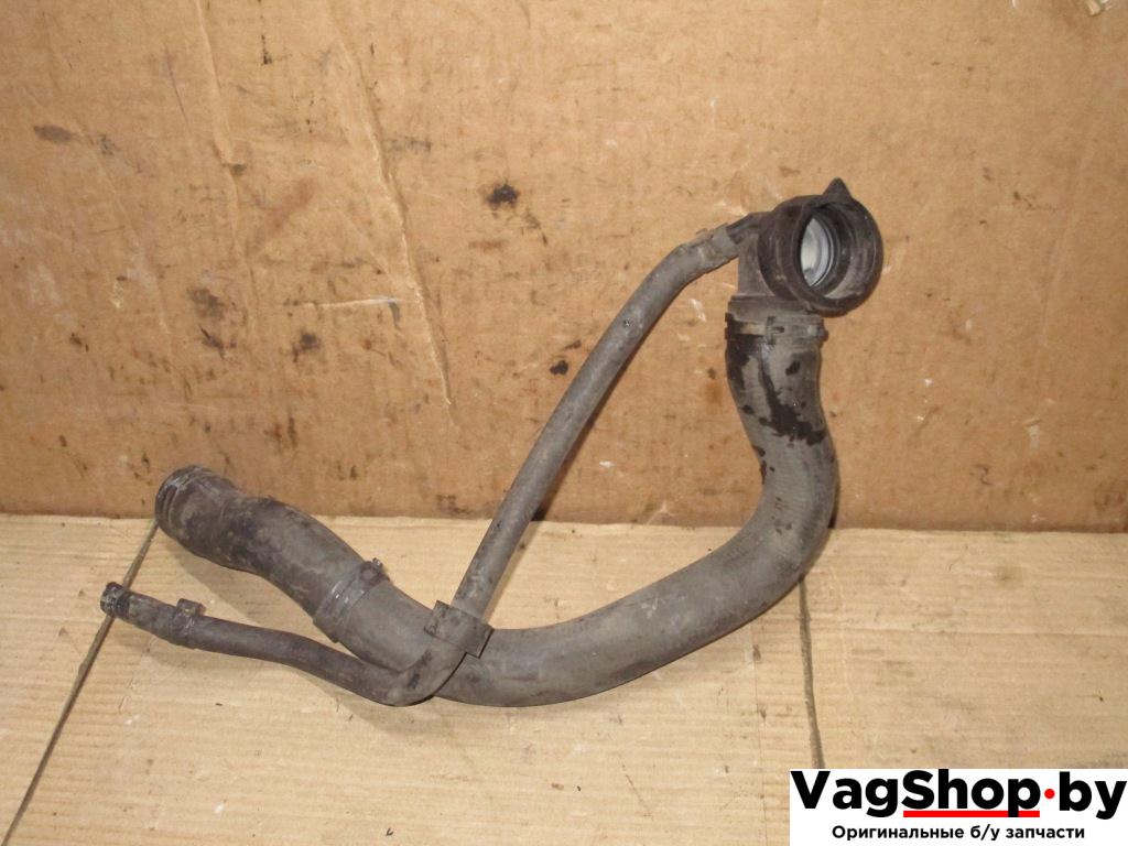 патрубок (трубопровод, шланг) Volkswagen Passat B6 2007, 2.0 л., TDi, BMP, дизель, МКПП, черный, универсал, полный привод, 1K0122291BA, 3C0122101BC - фото №1
