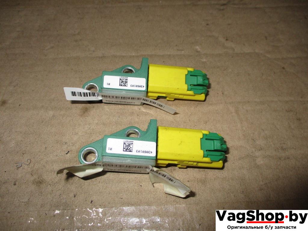 датчик удара Volkswagen Passat B6 2007, 2.0 л., TDi, BMP, дизель, МКПП, черный, универсал, полный привод, 3C0909606 - фото №1