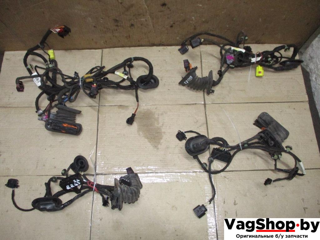 дверная проводка Volkswagen Passat B6 2007, 2.0 л., TDi, BMP, дизель, МКПП, черный, универсал, полный привод - фото №1