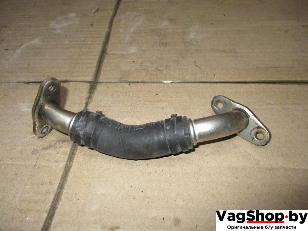 масляная трубка турбины Audi A4 B8/8K 2009, 1.8 л., TFSI, CDH, бензин, МКПП, черный, седан, передний привод, 06H145735H - фото №1