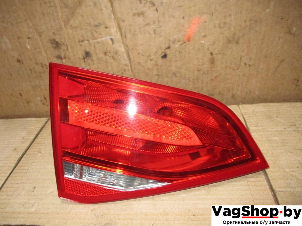 фонарь крышки багажника левый Audi A4 B8/8K 2009, 1.8 л., TFSI, CDH, бензин, МКПП, черный, седан, передний привод, 8K5945093D - фото №1