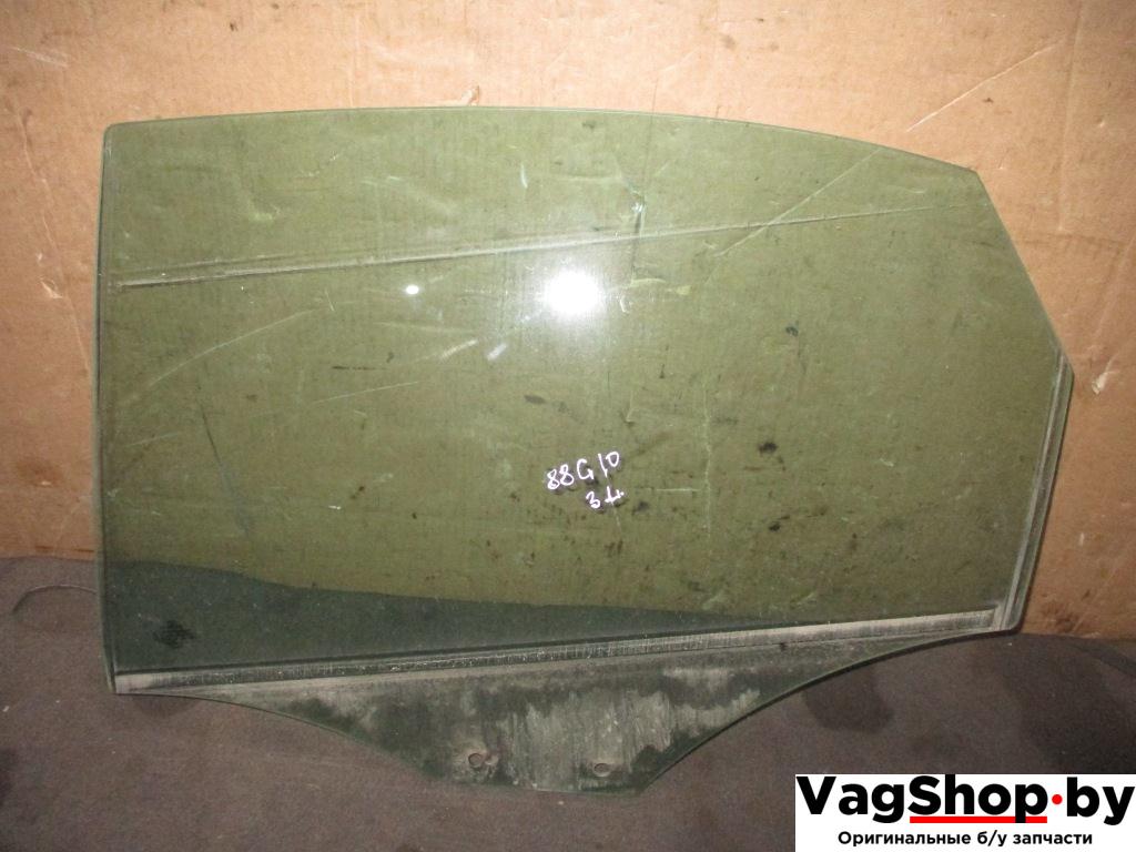 стекло двери задней левой Audi A4 B8/8K 2009, 1.8 л., TFSI, CDH, бензин, МКПП, черный, седан, передний привод - фото №1