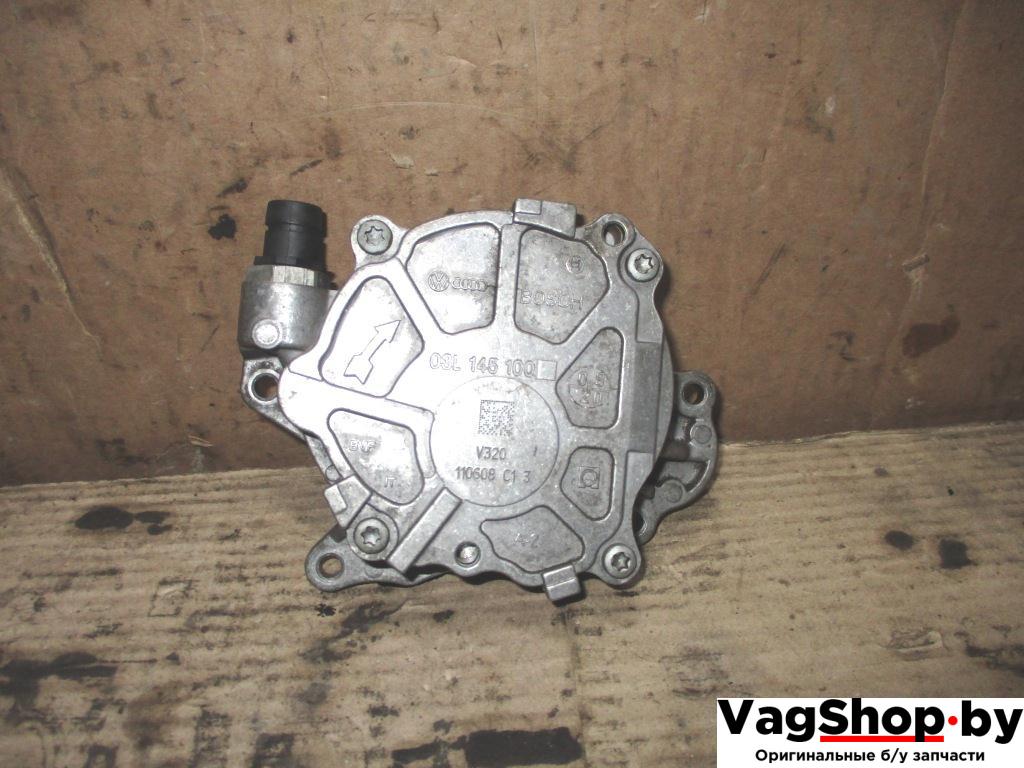 насос вакуумный Volkswagen Passat B6 2009, 2.0 л., TDi, CBA, дизель, АКПП, серебро, седан, передний привод, 03L145100 - фото №1