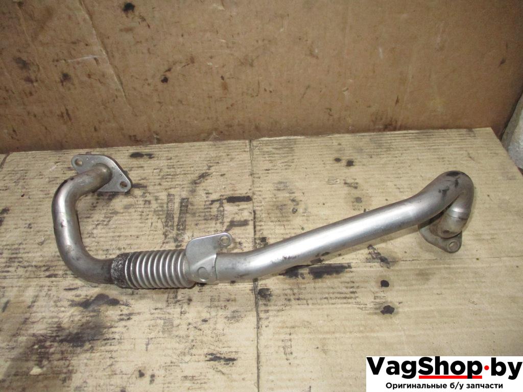 трубка системы рециркуляции EGR Volkswagen Passat B6 2009, 2.0 л., TDi, CBA, дизель, АКПП, серебро, седан, передний привод, 03L131521 - фото №1