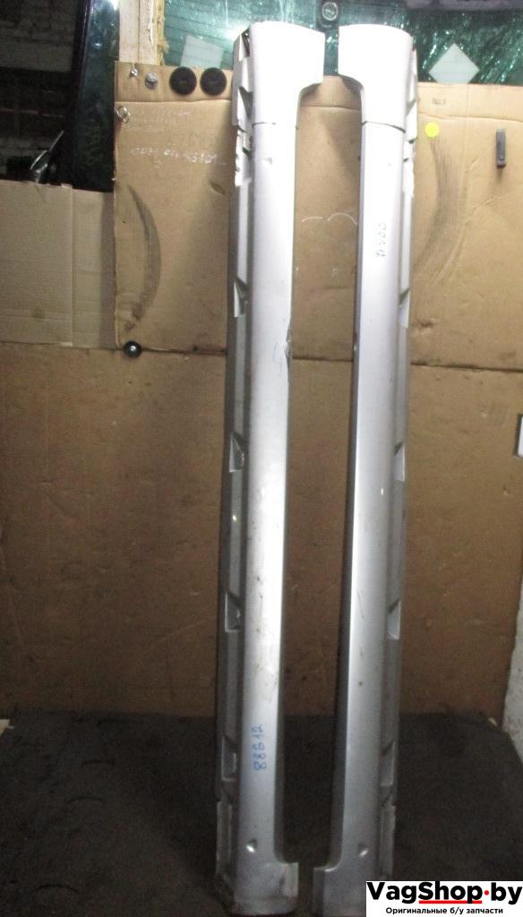 накладка на порог Volkswagen Passat B6 2009, 2.0 л., TDi, CBA, дизель, АКПП, серебро, седан, передний привод - фото №1