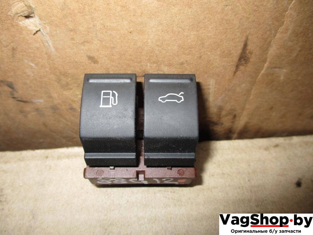кнопка открытия лючка топливного бака Volkswagen Passat B6 2009, 2.0 л., TDi, CBA, дизель, АКПП, серебро, седан, передний привод, 3C0959903B - фото №1