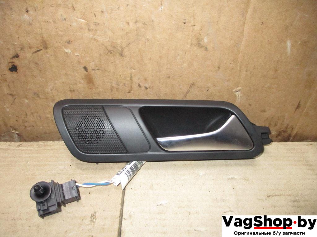 ручка внутренняя задняя правая Volkswagen Passat B6 2009, 2.0 л., TDi, CBA, дизель, АКПП, серебро, седан, передний привод, 3C4839114 - фото №1