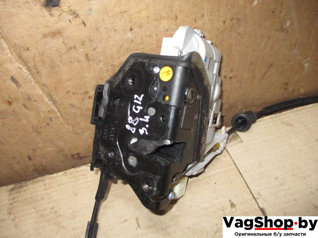 замок двери задней левой Volkswagen Passat B6 2009, 2.0 л., TDi, CBA, дизель, АКПП, серебро, седан, передний привод, 3C4839015A - фото №1