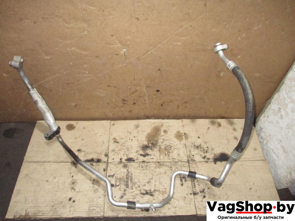трубка кондиционера Volkswagen Passat B6 2008, 2.0 л., TDi, BMP, дизель, МКПП, черный, универсал, полный привод, 3C0820743BH - фото №1