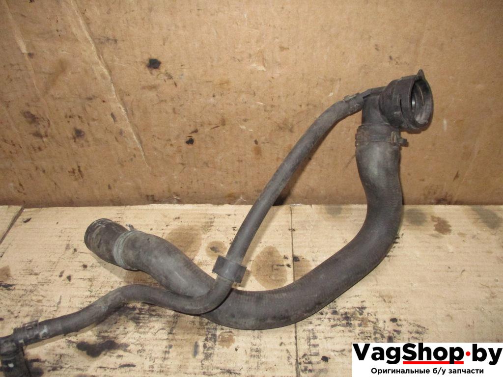 патрубок (трубопровод, шланг) Volkswagen Passat B6 2008, 2.0 л., TDi, BMP, дизель, МКПП, черный, универсал, полный привод, 1K0122291BA, 3C0122101BC - фото №1