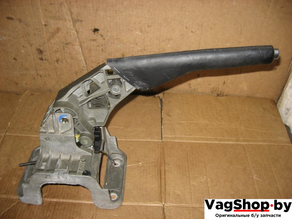 рычаг ручного тормоза (ручника) Volkswagen Touran 2 2011, 2.0 л., TDi, CFJ, дизель, АКПП, черный, минивэн, передний привод, 1T1711303H - фото №1