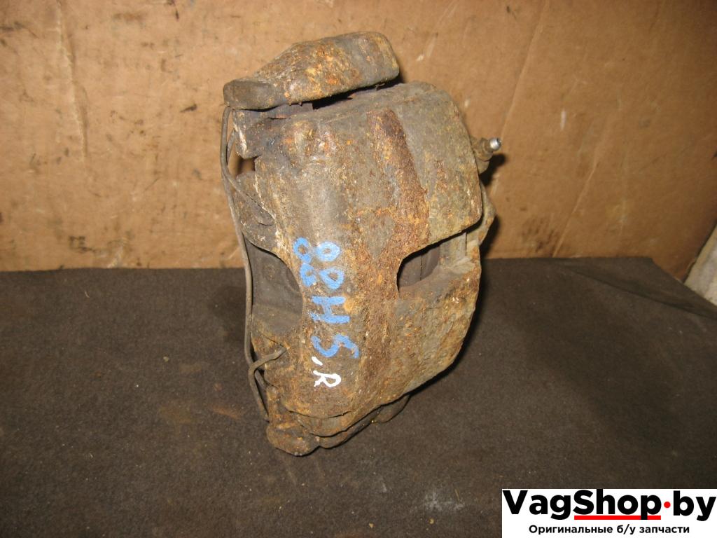 суппорт передний правый Volkswagen Touran 2 2011, 2.0 л., TDi, CFJ, дизель, АКПП, черный, минивэн, передний привод - фото №1