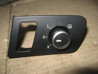 джойстик регулировки зеркал Volkswagen Touran 2 2011, 2.0 л., TDi, CFJ, дизель, АКПП, черный, минивэн, передний привод, 1T1959552H