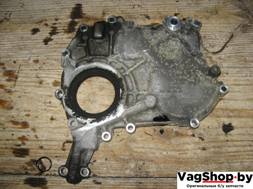 крышка двигателя передняя Audi A4 B7 2007, 3.0 л., TDi, ASB, дизель, МКПП, серый, универсал, полный привод, 059103153AK - фото №1