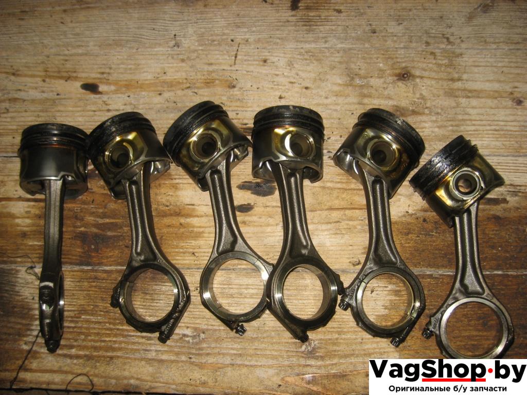 поршень Audi A4 B7 2007, 3.0 л., TDi, ASB, дизель, МКПП, серый, универсал, полный привод, 059107065BJ - фото №1