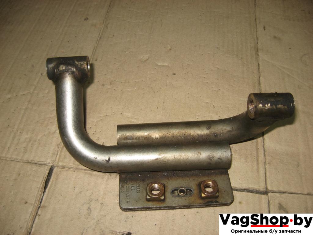 кронштейн глушителя Volkswagen Transporter T5 2007, 2.5 л., TDi, BNZ, дизель, АКПП, красный, передний привод, 7H0253027R - фото №1