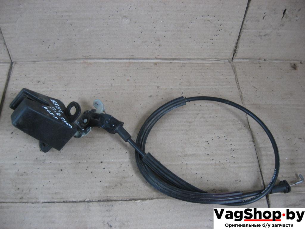 замок багажника Volkswagen Transporter T5 2007, 2.5 л., TDi, BNZ, дизель, АКПП, красный, передний привод, 7H0827162 - фото №1