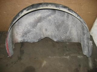 защита арок задняя левая (подкрылок) Volkswagen Transporter T5 2007, 2.5 л., TDi, BNZ, дизель, АКПП, красный, передний привод, 7H0810971B