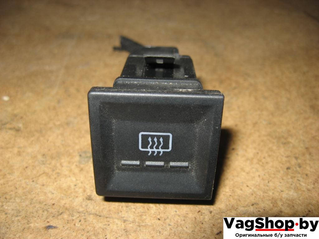 Кнопка подогрева заднего стекла Volkswagen Caravelle 5 2006, 2.5 л., TDi, AXD, дизель, МКПП, красный, минивэн, передний привод, 7E0959621 - фото №1