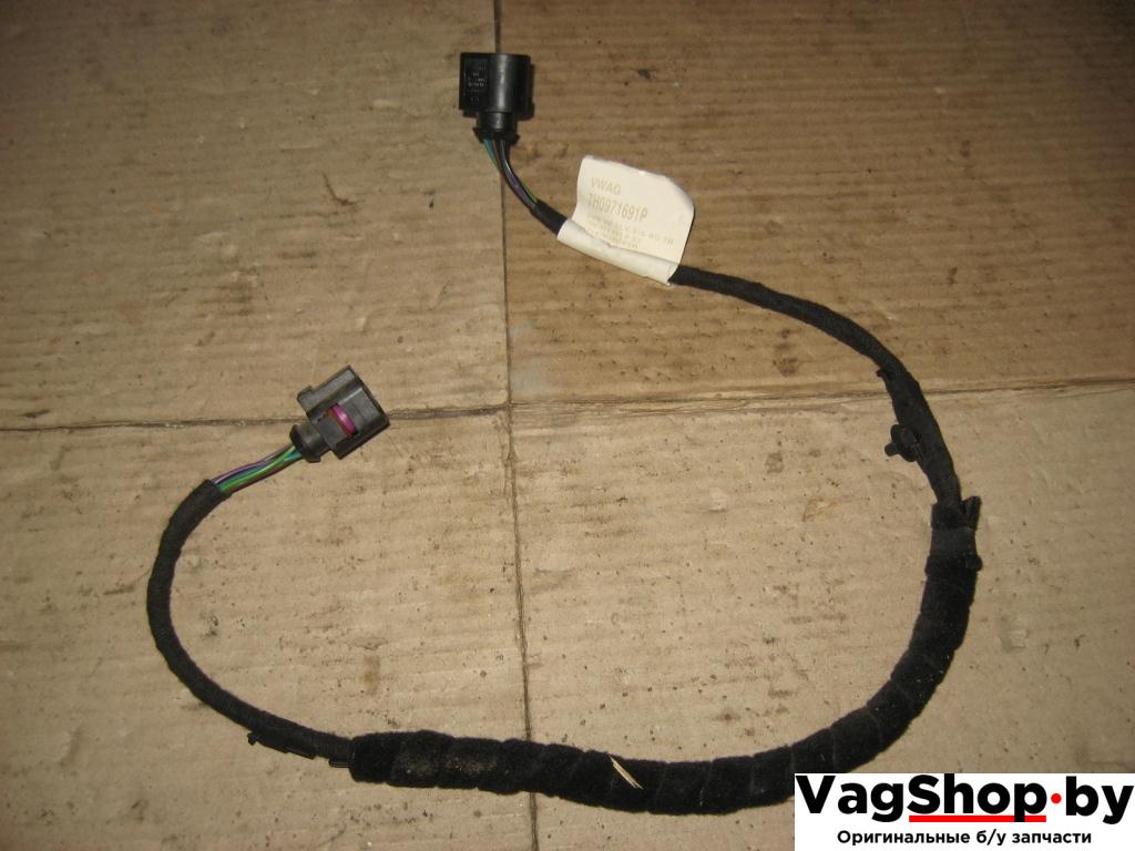 дверная проводка Volkswagen Caravelle 5 2006, 2.5 л., TDi, AXD, дизель, МКПП, красный, минивэн, передний привод, 7H0971691P - фото №1