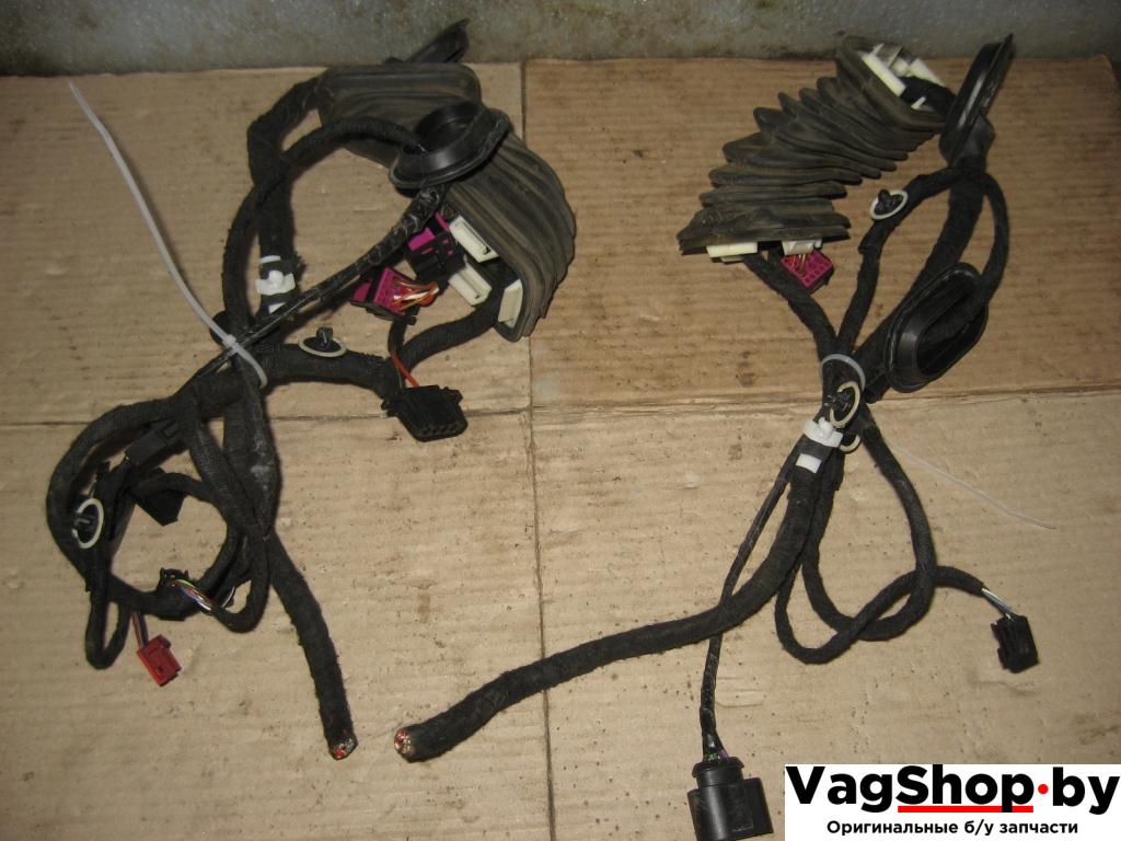 дверная проводка Volkswagen Caravelle 5 2006, 2.5 л., TDi, AXD, дизель, МКПП, красный, минивэн, передний привод - фото №1