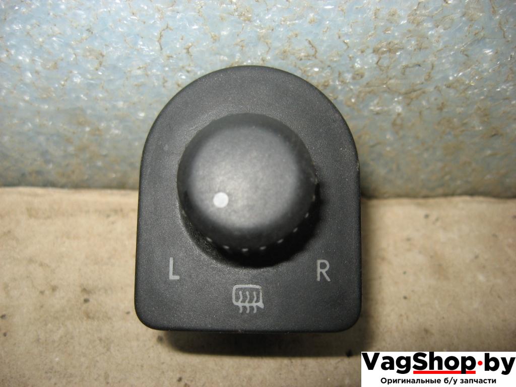 джойстик регулировки зеркал Volkswagen Caravelle 5 2006, 2.5 л., TDi, AXD, дизель, МКПП, красный, минивэн, передний привод, 7E1959565E - фото №1