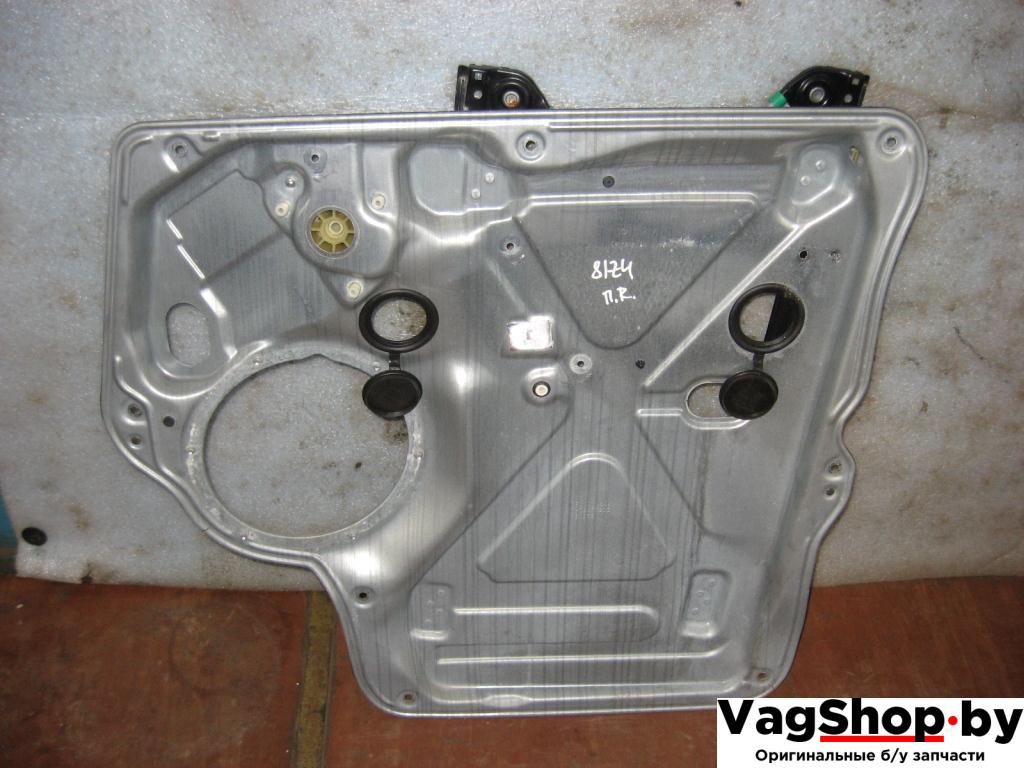 стеклоподъемник электрический передний правый Volkswagen Caravelle 5 2006, 2.5 л., TDi, AXD, дизель, МКПП, красный, минивэн, передний привод, 7H0837730G - фото №1