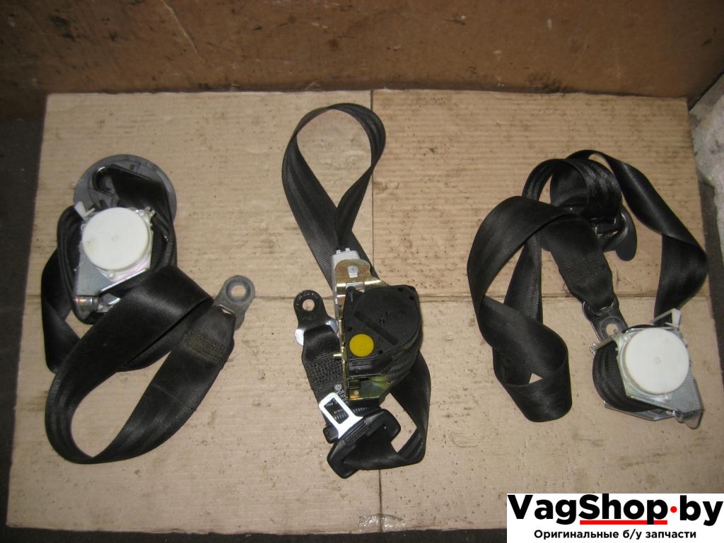 ремень безопасности Volkswagen Caravelle 5 2006, 2.5 л., TDi, AXD, дизель, МКПП, красный, минивэн, передний привод, 7H9857811A, 7H0857704B - фото №1