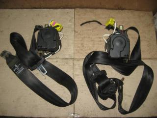 ремень безопасности Volkswagen Caravelle 5 2006, 2.5 л., TDi, AXD, дизель, МКПП, красный, минивэн, передний привод, 7H5857805E, 7H5857806E