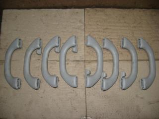 ручка внутренняя потолочная Volkswagen Caravelle 5 2006, 2.5 л., TDi, AXD, дизель, МКПП, красный, минивэн, передний привод, 7H5857607C, 7H5857607B