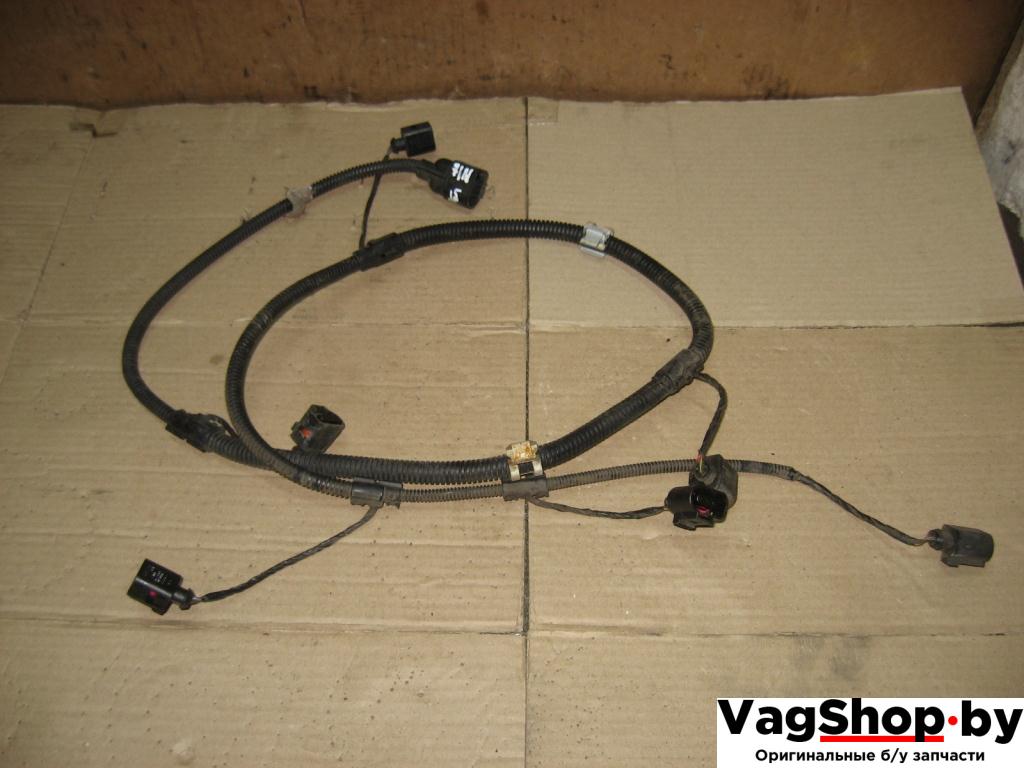 Проводка бампера заднего Volkswagen Golf 5 поколение 2005, 2.0 л., TDi, BMM, дизель, АКПП, черный, хетчбэк 5 дв., передний привод - фото №1