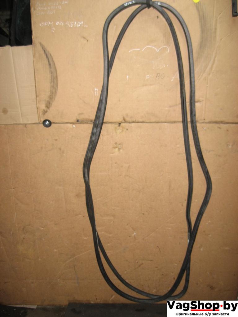 уплотнитель Volkswagen Touareg 1 поколение 2004, 4.2 л., i, AXQ, бензин, АКПП, белый, внедорожник 5 дв., полный привод, 7L0867365A - фото №1