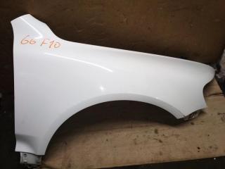 крыло переднее правое Volkswagen Touareg 1 поколение 2004, 4.2 л., i, AXQ, бензин, АКПП, белый, внедорожник 5 дв., полный привод