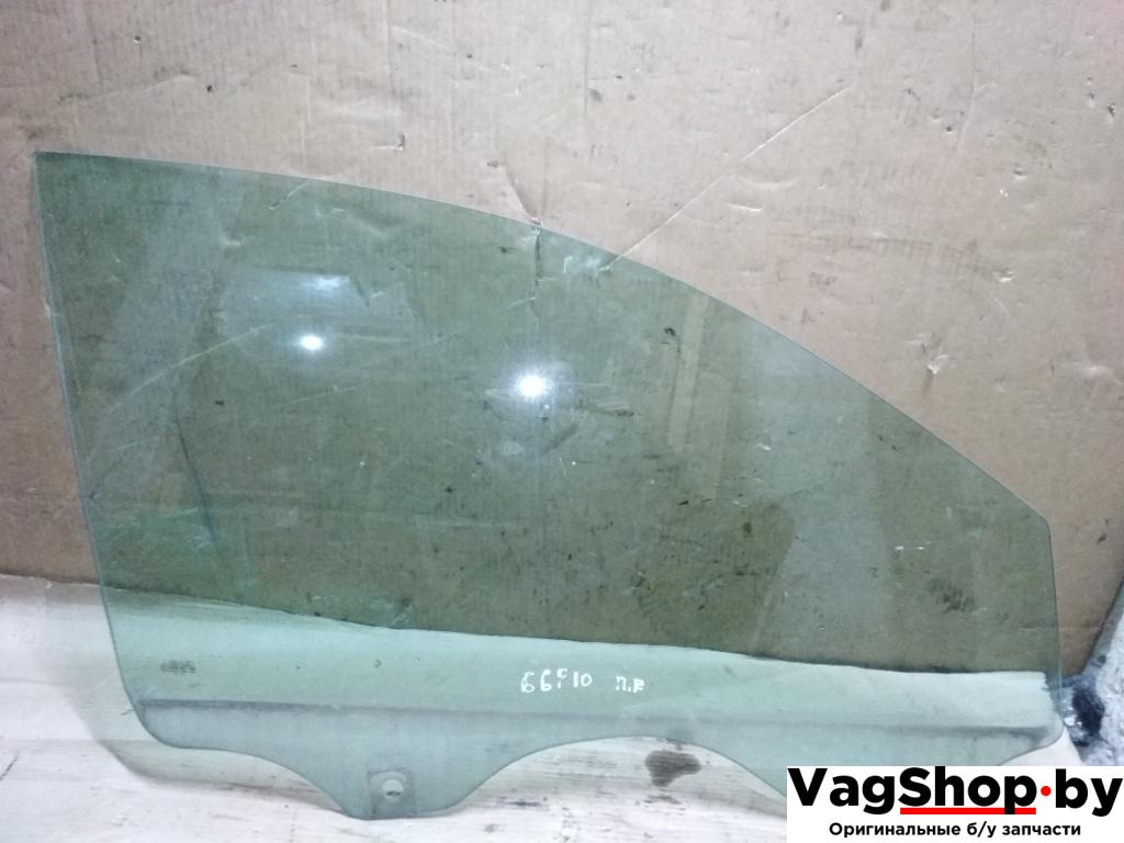 стекло двери передней правой Volkswagen Touareg 1 поколение 2004, 4.2 л., i, AXQ, бензин, АКПП, белый, внедорожник 5 дв., полный привод - фото №1