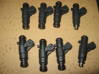 форсунка Volkswagen Touareg 1 поколение 2004, 4.2 л., i, AXQ, бензин, АКПП, белый, внедорожник 5 дв., полный привод, 077133551M, 0280155921