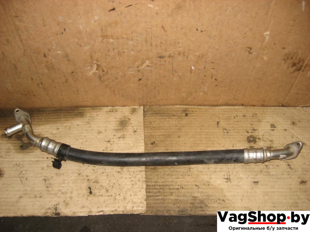 трубка системы рециркуляции EGR Volkswagen Touareg 1 поколение 2004, 4.2 л., i, AXQ, бензин, АКПП, белый, внедорожник 5 дв., полный привод, 077131831F - фото №1