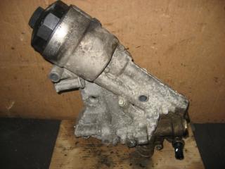 корпус масляного фильтра Volkswagen Touareg 1 поколение 2004, 4.2 л., i, AXQ, бензин, АКПП, белый, внедорожник 5 дв., полный привод, 077115401L, 077117021P