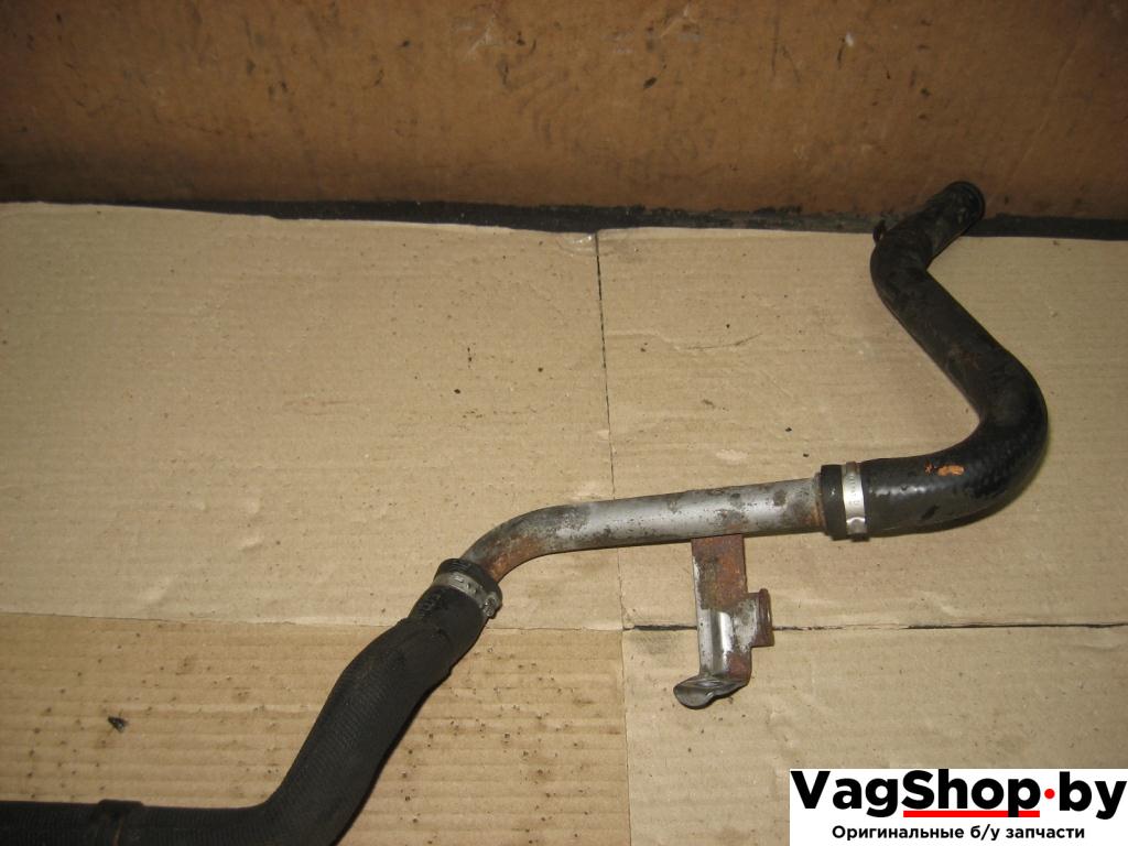 трубка гидроусилителя Volkswagen Touareg 1 поколение 2004, 4.2 л., i, AXQ, бензин, АКПП, белый, внедорожник 5 дв., полный привод, 7L6422881A - фото №1