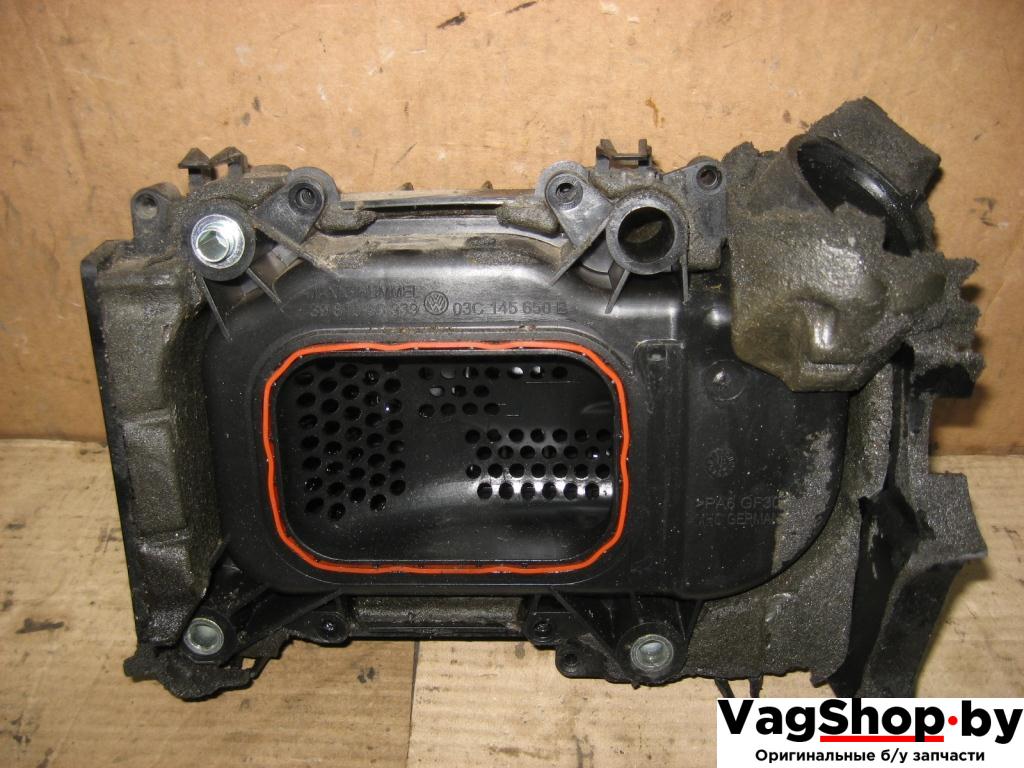 шкив коленвала Volkswagen Passat B6 2009, 1.4 л., TSI, бензин, газ, АКПП, черный, универсал, передний привод, 03C145650B - фото №1