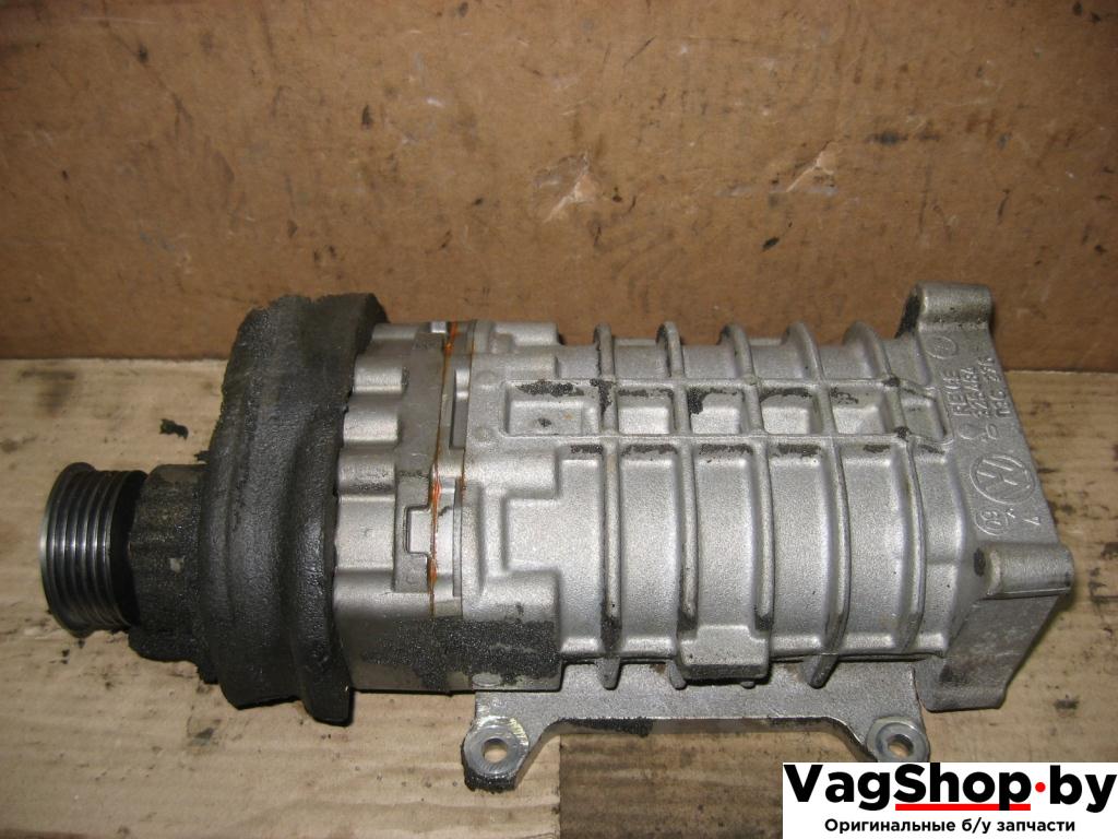 нагнетатель воздуха (компрессор) Volkswagen Passat B6 2009, 1.4 л., TSI, бензин, газ, АКПП, черный, универсал, передний привод, 03C145601E - фото №1