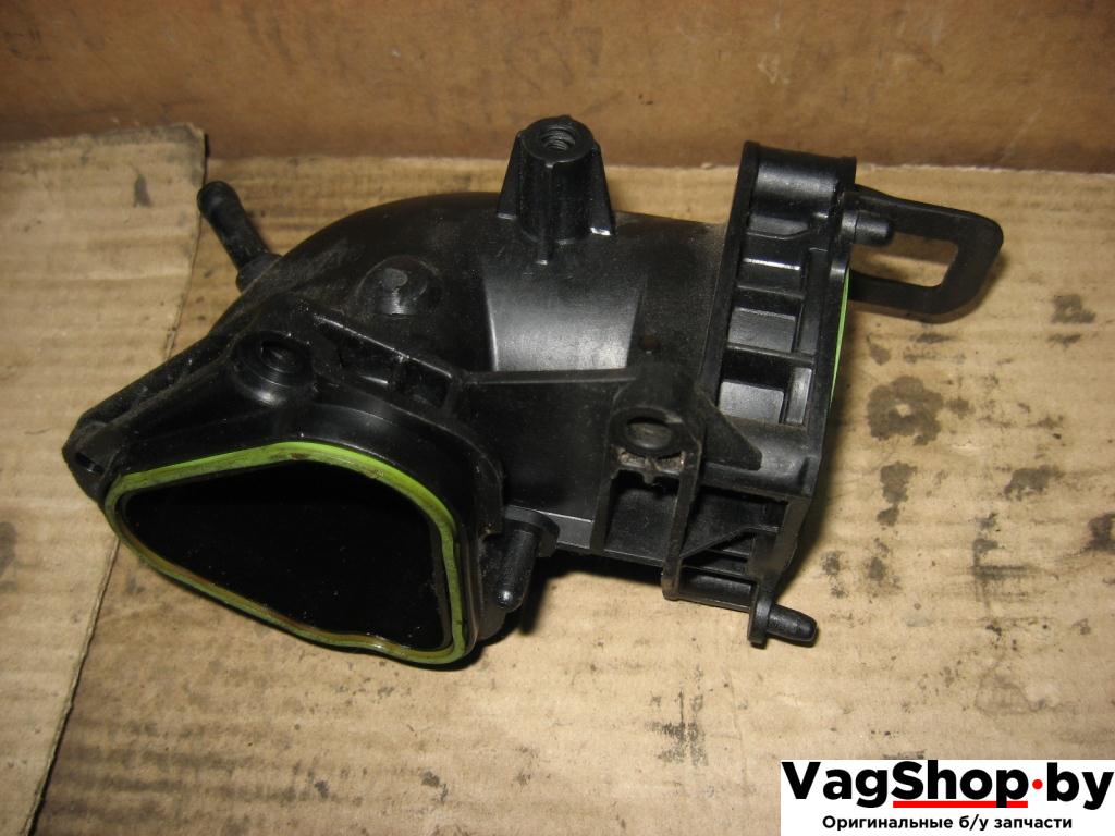 гофра инжектора Volkswagen Passat B6 2009, 1.4 л., TSI, бензин, газ, АКПП, черный, универсал, передний привод, 03C129721D - фото №1