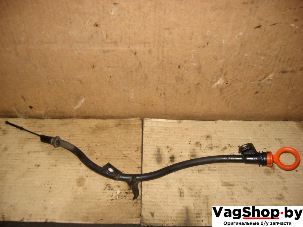 трубка масляного щупа Volkswagen Passat B6 2010, 2.0 л., TDi, CBB, дизель, АКПП, серый, универсал, полный привод, 03L103634, 03L115611M - фото №1
