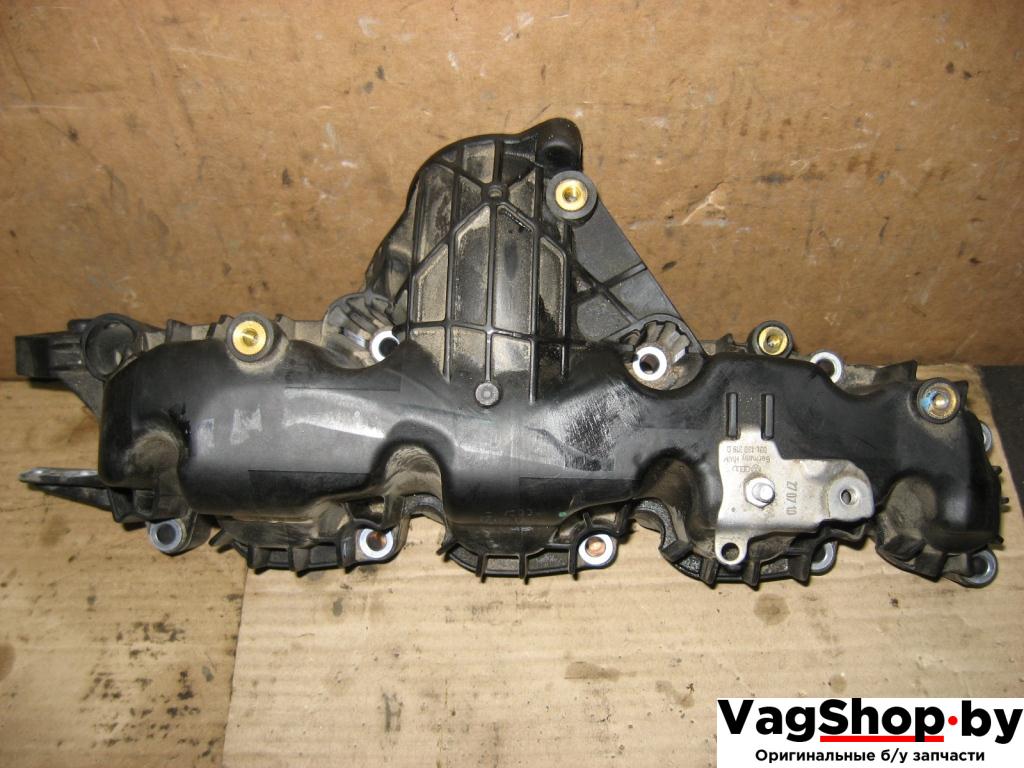 коллектор впускной Volkswagen Passat B6 2010, 2.0 л., TDi, CBB, дизель, АКПП, серый, универсал, полный привод, 03L129711AG - фото №1